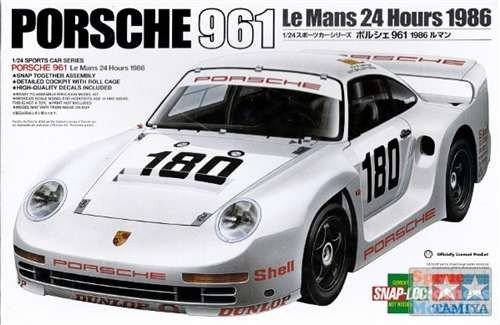 Tamiya 24320 Porsche 961 Le Mans 24hrs 1986 1/24