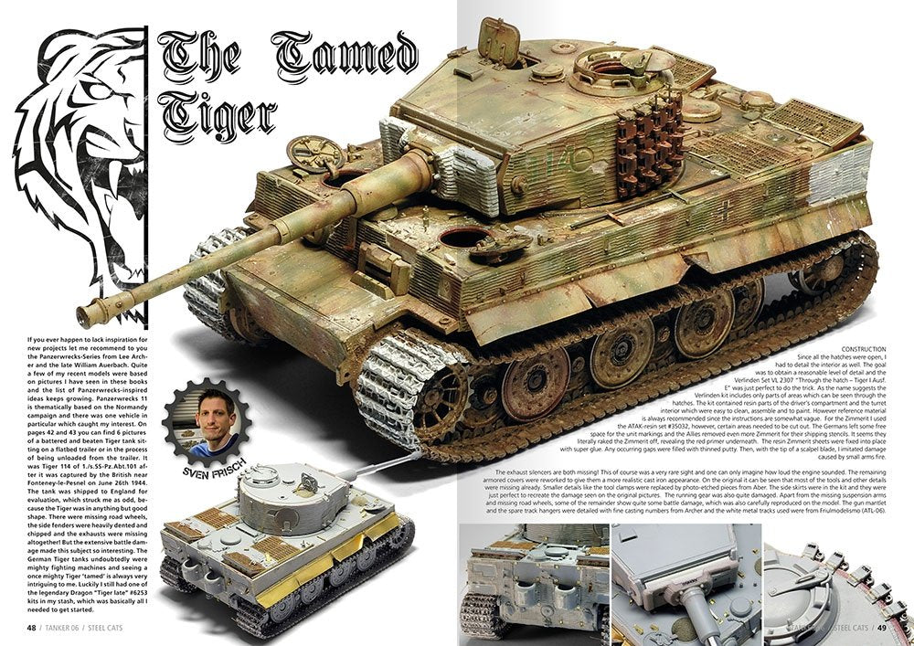 AK Interactive AK4826 TANKER 06: STEEL CATS (English) – imagen 3