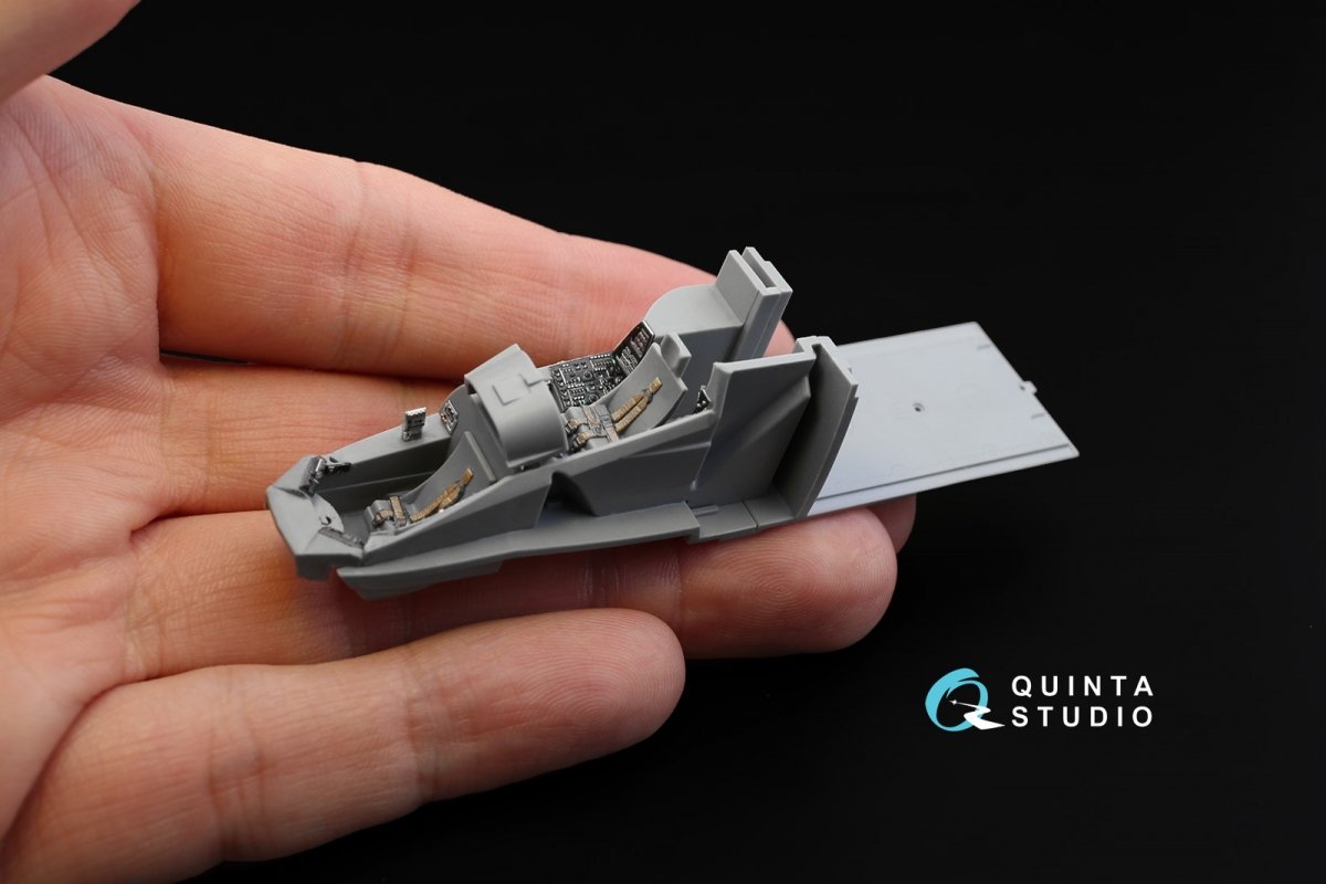 Quinta Studio QD72019 Mi-24V NATO 3D-Printed &amp;amp; coloured Interior on decal paper (for Zvezda kit) 1/72 – imagen 5
