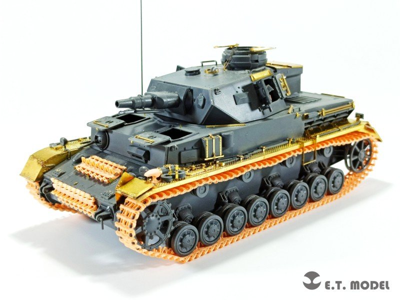 E.T. Model P35-020 WWII German Pz.Kpfw.III/IV（Type 3A）Workable Track ( 3D Printed ) 1/35 – imagen 4