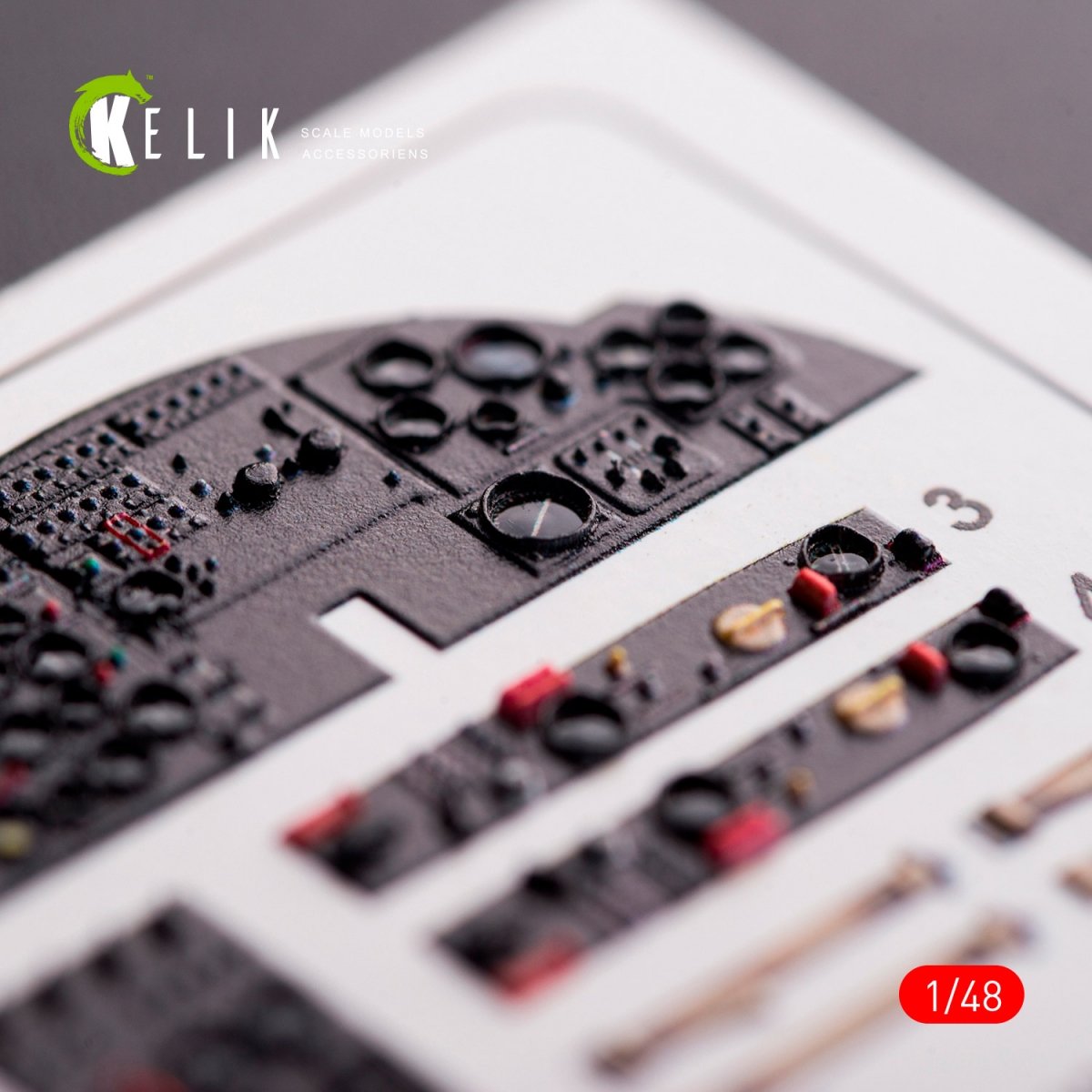 KELIK K48001 AN-2 COLT INTERIOR 3D DECALS FOR HOBBY BOS KIT 1/48 – imagen 2
