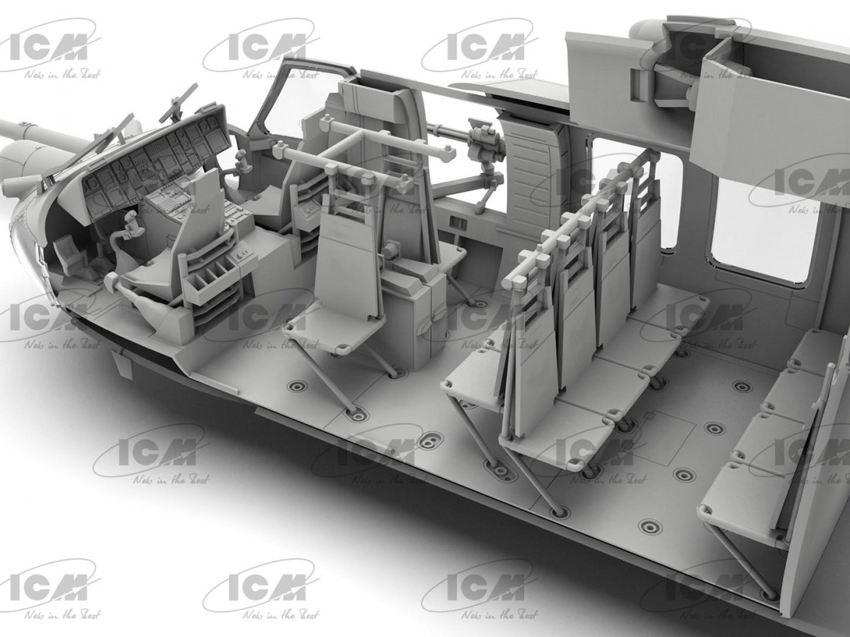 ICM 48360 MH-60L Black Hawk US Special Forces Helicopter 1/48 – zdjęcie 18