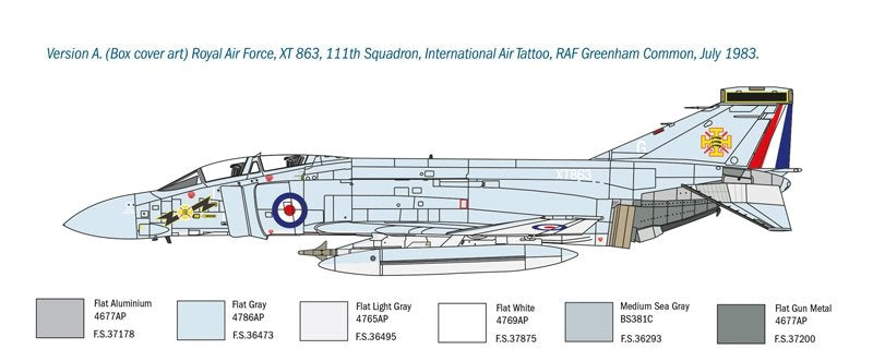Italeri 1434 F-4 Phantom FG.1 1/72 – imagen 2