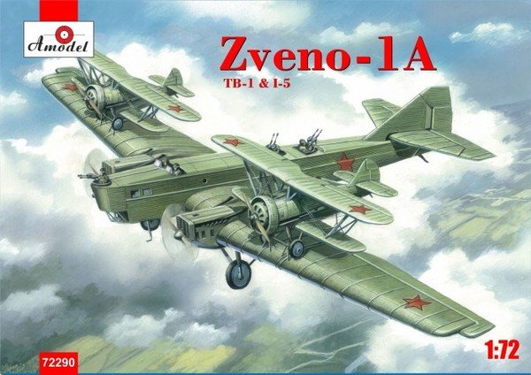 Modèle A 72290 Zveno 1A (TB-1 et I-5) 1/72