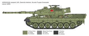 Italeri 6481 LEOPARD 1 A5 1/35 – imagen 4