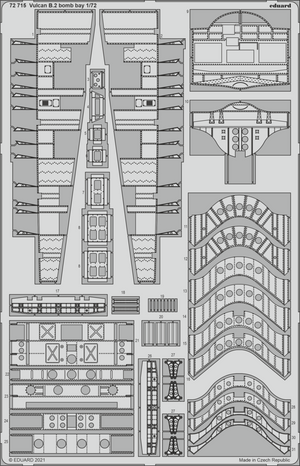 Eduard BIG72167 Vulcan B.2 AIRFIX 1/72 – zdjęcie 5
