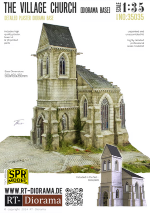 RT-Diorama 35035 L&amp;#39;église du village 1/35 – image 2