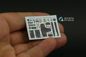 Quinta Studio QD32129 Hs 129B-2 3D-Printed &amp;amp; coloured Interior on decal paper ( Zoukei-Mura ) 1/32 – Bild 8