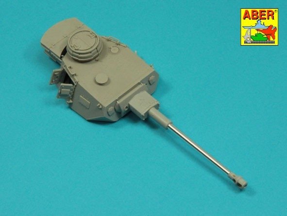 Aber 35L-329 Germ.75mm KwK 40 L/48 barrel for Pz IVG late, H, J without muzzle brake 1/35 – imagen 9