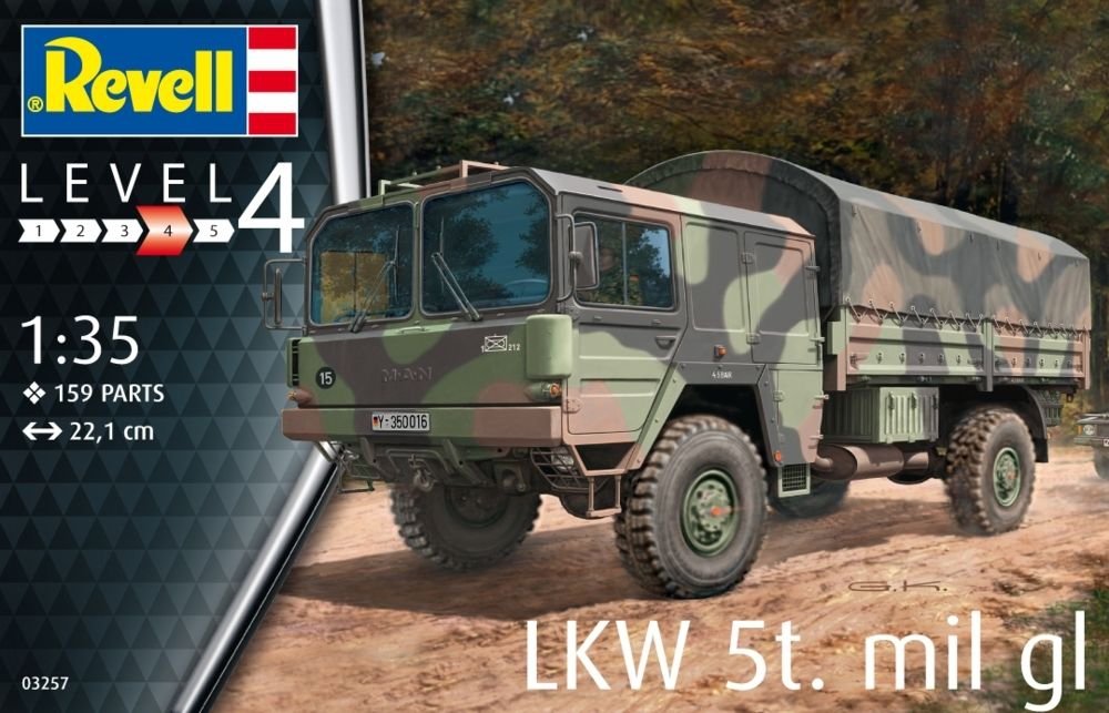 Revell 03257 LKW 5T.MIL Gl (4x4 Truck) 1/35