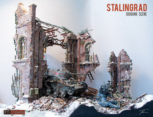 RT-Diorama 35303 Diorama-Base: &amp;quot;Stalingrad tractor factory&amp;quot; 1/35 – imagen 3