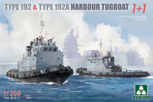 Takom 6011 Type 192 &amp;amp; 192A Harbor Tugboat 1/350
