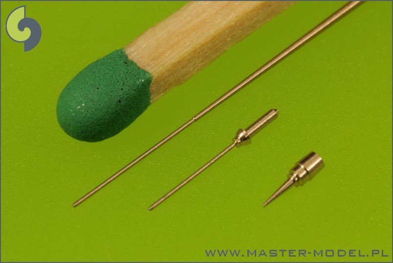 Master AM-48-073 SAAB 35 Draken (versions moyennes et tardives) - Tubes Pitot et sonde d&amp;#39;angle d&amp;#39;attaque (1/48) – image 4