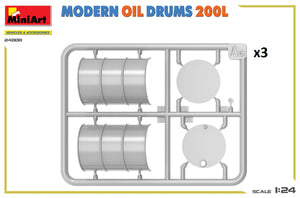 MiniArt 24008 MODERN OIL DRUMS 200L 1/24 – imagen 4