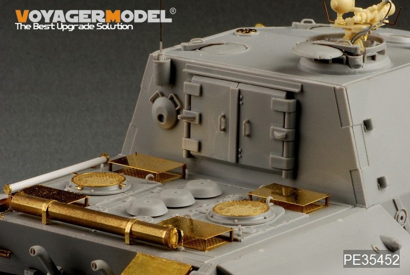 Voyager Model PE35452 WWII German Jagdpanzer E-100 for Trumpeter 01596 1/35 – immagine 5