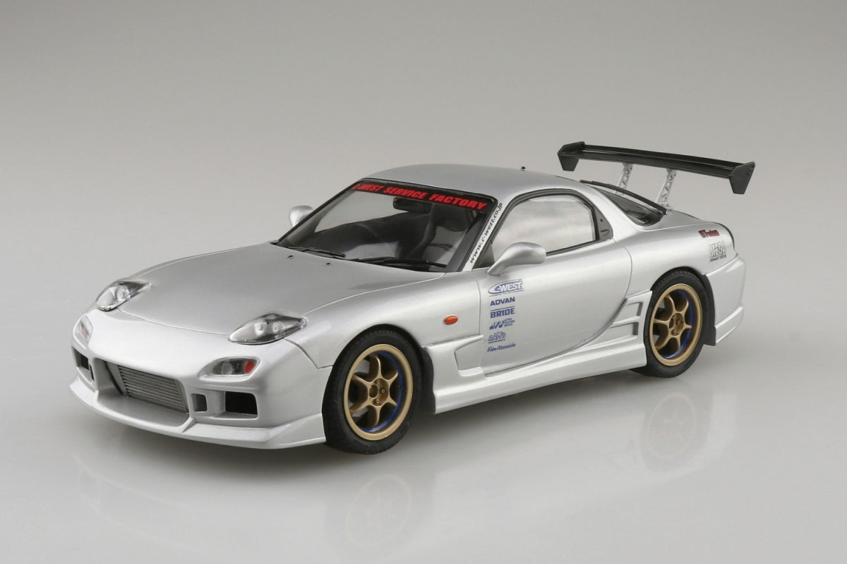 Aoshima 06302 C-WEST FD3S Mazda RX-7 &amp;#39;99 1/24  – image 2