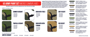 Hataka Hobby HTK-AS51 US Army paint set (MERDC camouflage) (8x17ml) – immagine 2
