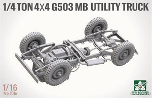 Takom 1016 Camion utilitaire 4x4 G503 MB 1/4 tonne (Jeep Willys) 1/16  – image 6