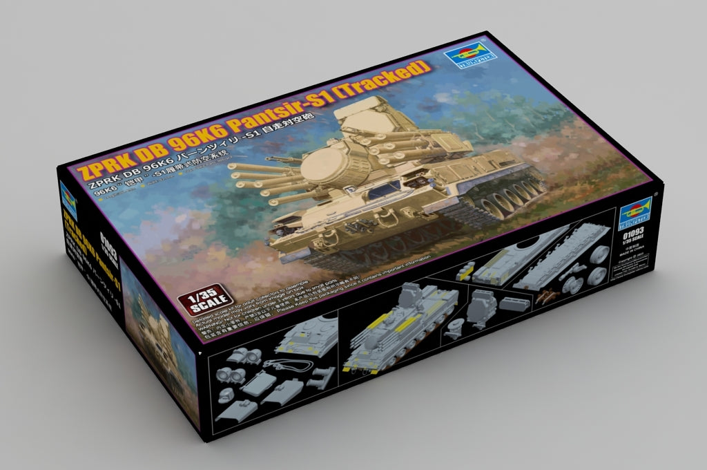 Trumpeter 01093 ZPRK DB 96K6 Pantsir-S1 (Tracked) 1/35 – image 2