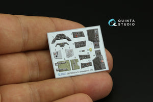 Quinta Studio QD72053 A-1J 3D-Printed &amp;amp; coloured Interior on decal paper (Hasegawa) 1/72 – immagine 3