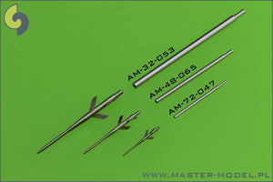 Master AM-48-065 MiG-21 U, US, UM (Mongol) - Pitot Tube 1/48 – immagine 2