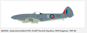 Airfix 06102A Supermarine Seafire F.XVII 1/48 – imagen 7