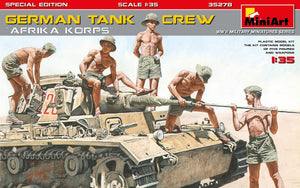 AK Interactive AK35504-B PZ.KPFW.IV AUSF.D AFRIKA KORPS + 5 FIGURES GERMAN TANK CREW AFRIKA KORPS 1/35 – Bild 6