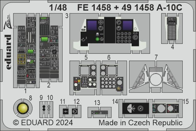 Eduard FE1458 A-10C GREAT WALL HOBBY 1/48