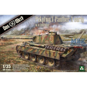 Das Werk DW35009 Panther Ausf.A début 1/35