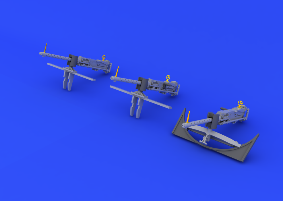 Eduard 632026 B-17G guns 1/32 (HK Models) – immagine 3