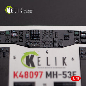 KELIK K48097 MH-53 Sea Dragon - interior 3D decals for Academy kit 1/48 – imagen 5