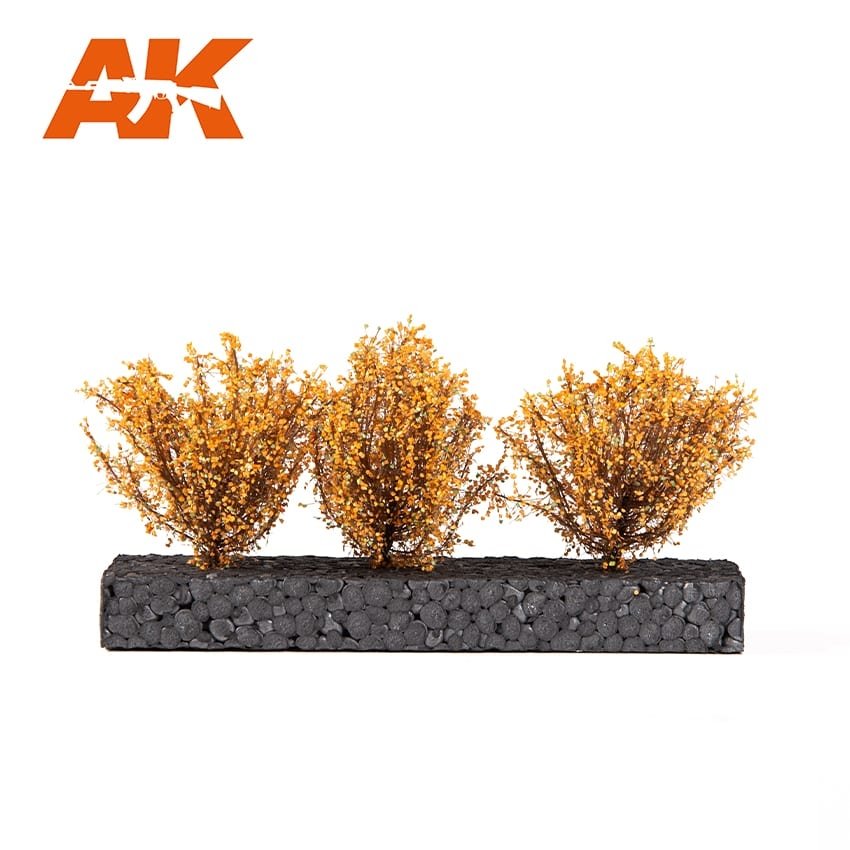 AK Interactive AK8217 DARK YELLOW BUSHES 4-6CM 1/35 – image 2