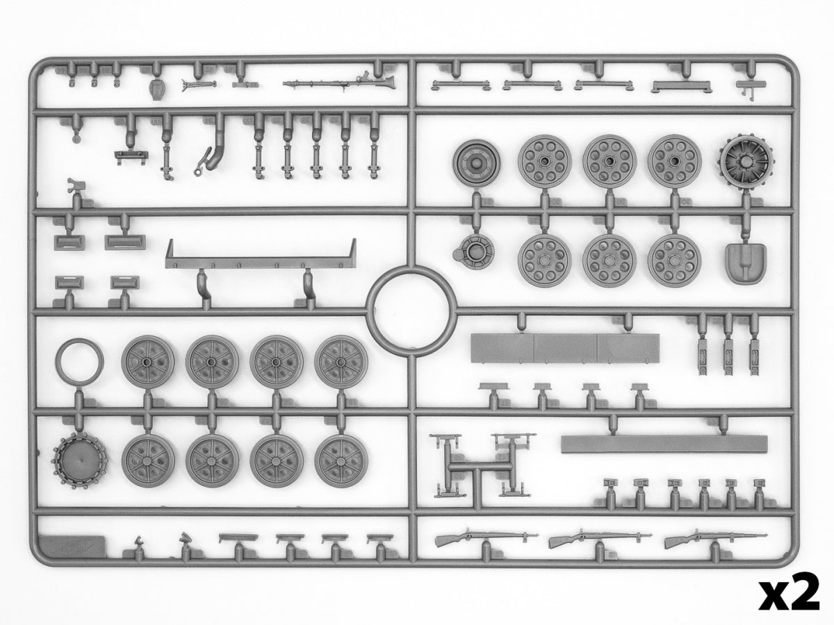 ICM 35106 Sd.Kfz.251/1 Ausf.B 1/35 – immagine 8