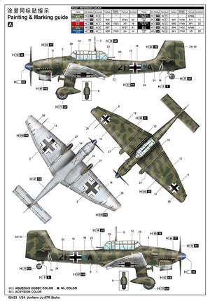 Trumpeter 02423 Junkers Ju-87R Stuka 1/24 – imagen 18