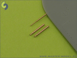 Master AM-72-010 Bf 109 F, G1 - G4 armament set (MG 17 tips) &amp;amp; Pitot Tube – immagine 2
