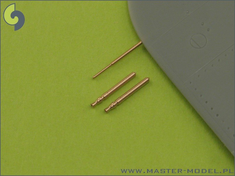 Master AM-72-010 Bf 109 F, G1 - G4 armament set (MG 17 tips) &amp;amp; Pitot Tube – immagine 2