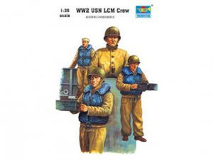 Trumpeter 00408 WW2 USN LCM crew 1/35