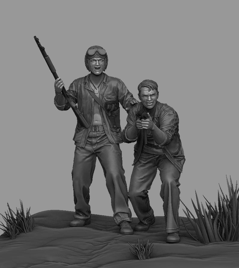 Panzer Art FI35-207 USMC tanker close combat set 1/35 – imagen 2