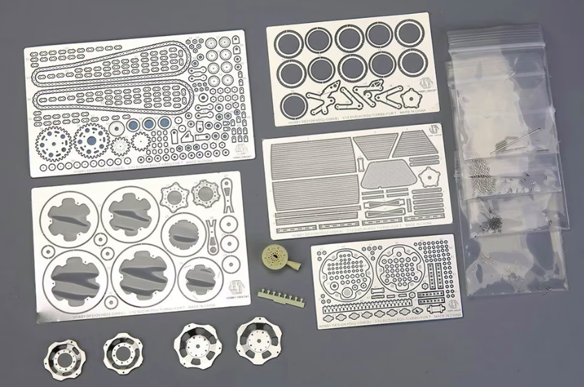 Hobby Design HD02-0399 Suzuki RGV-T (XR89) (PE + Metal Parts + Resin) (For Tamiya 12081) 1/12 – imagen 2