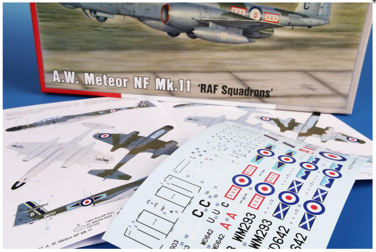 Special Hobby 72437 A.W.Meteor NF Mk.11 RAF Squadrons 1/72 – immagine 5