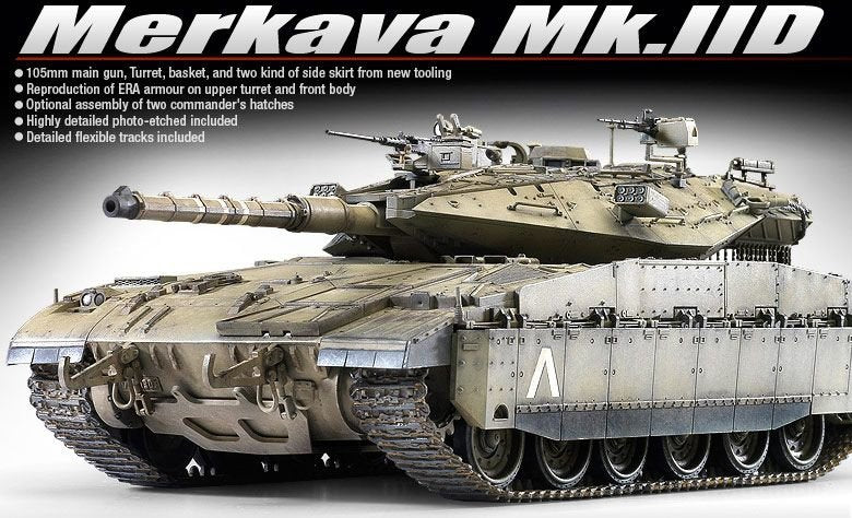 Academy 13286 Merkava Mk.IID 1/35