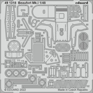 Eduard 491318 Beaufort Mk. I ICM 1/48 – image 2