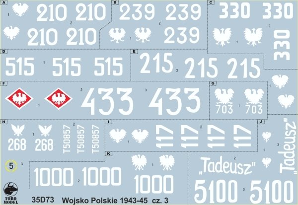 ToRo Model 35D73 Wojsko Polskie 1943-1945 cz.3 1/35 – immagine 2