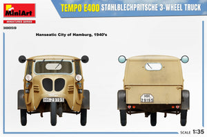 MiniArt 38059 TEMPO E400 STAHLBLECHPRITSCHE 3-WHEEL TRUCK 1/35 – image 5