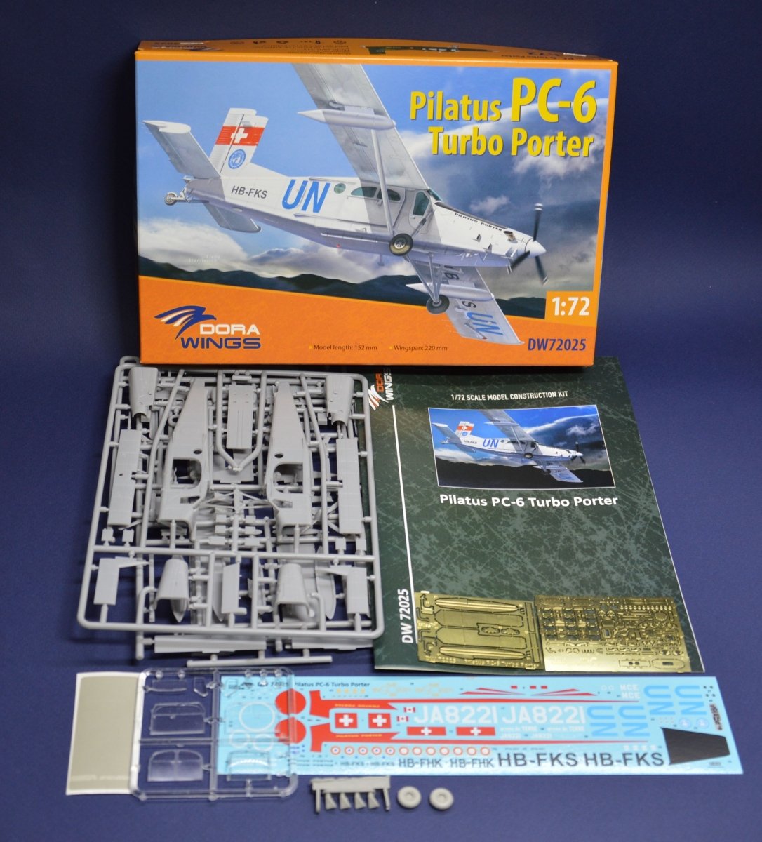 Dora Wings 72025 Pilatus PC-6 Turbo Porter 1/72 – imagen 2