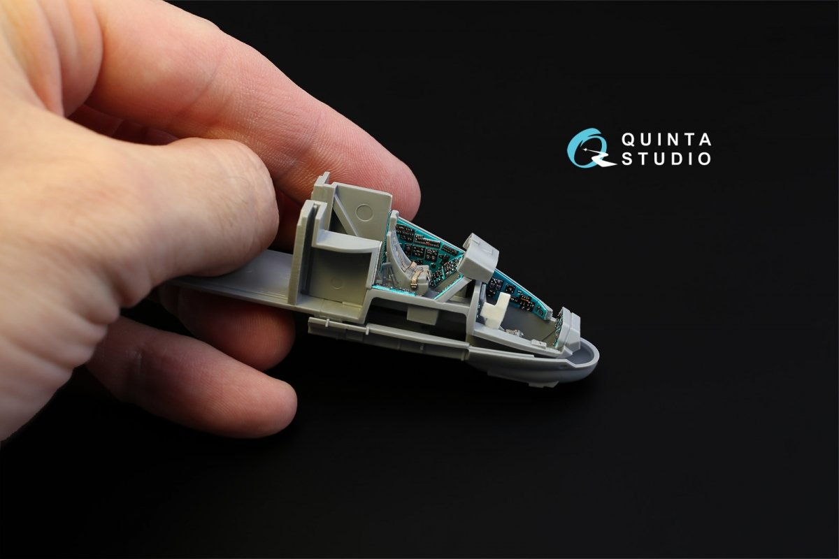 Quinta Studio QD72018 Mi-24P 3D-Printed &amp;amp; coloured Interior on decal paper (for Zvezda kit) 1/72 – imagen 6