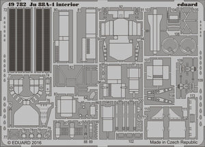 Eduard 49782 Ju 88A-4 interior ICM 1/48 – Bild 2