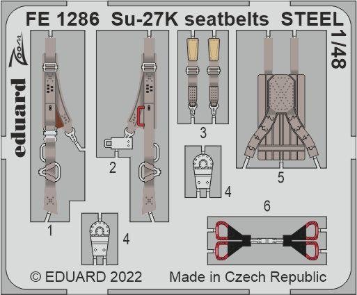 Eduard BIG49345 Su-27K MINIBASE 1/48 – Bild 5