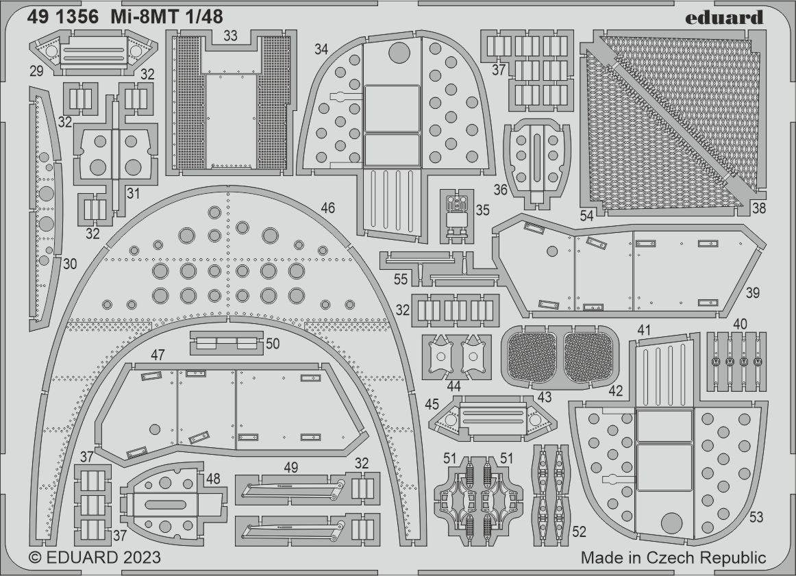 Eduard 491356 Mi-8MT TRUMPETER 1/48 – immagine 2