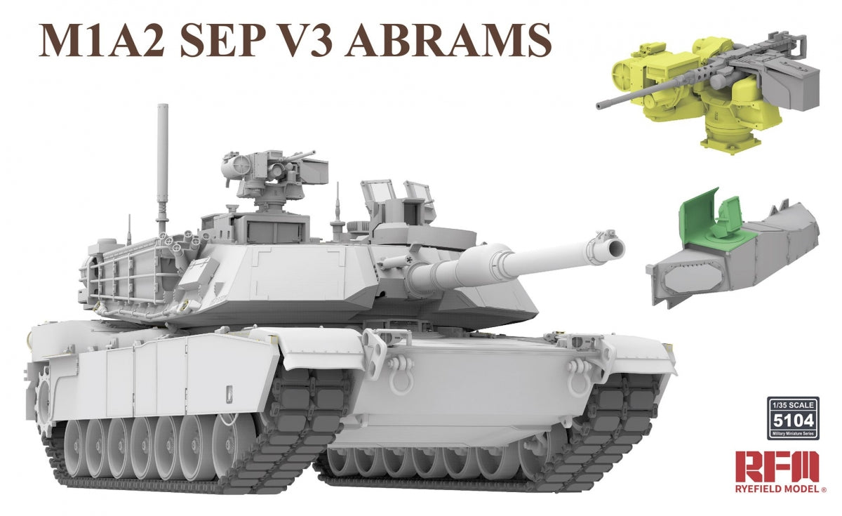 Rye Field Model 5104 M1A2 SEP V3 Abrams 1/35 – zdjęcie 2